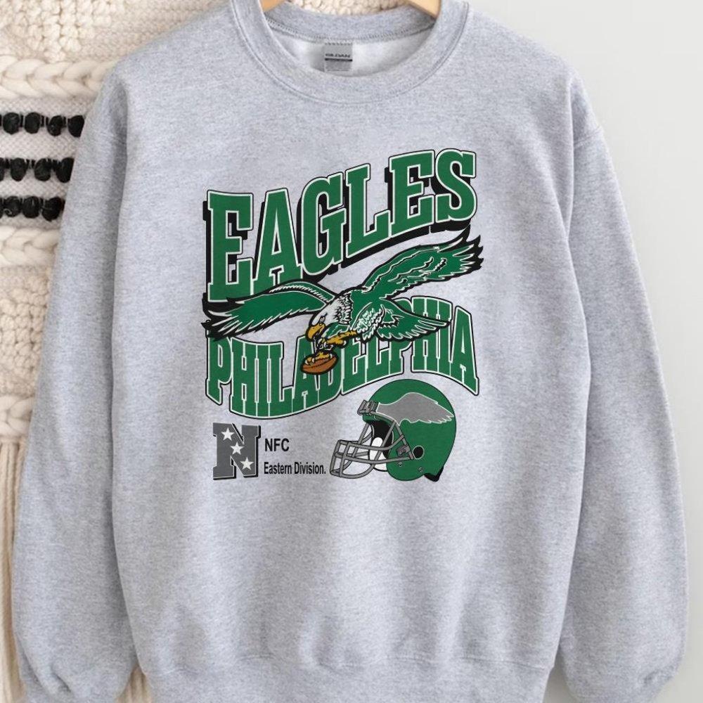 90S Philadelphia Eagles Sweatshirt Nfc Champion Unisex Sweater